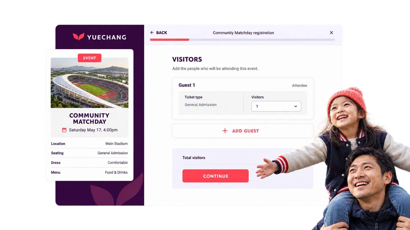 Yuechang Sports · concept wide