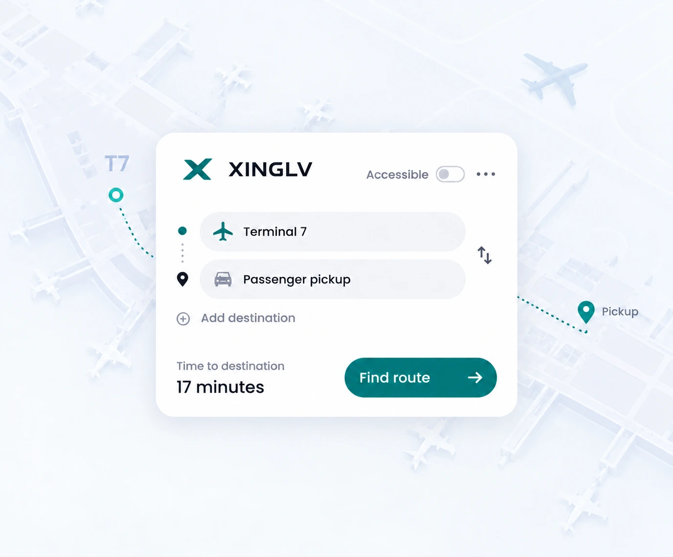 Xinglv Airport · concept feature