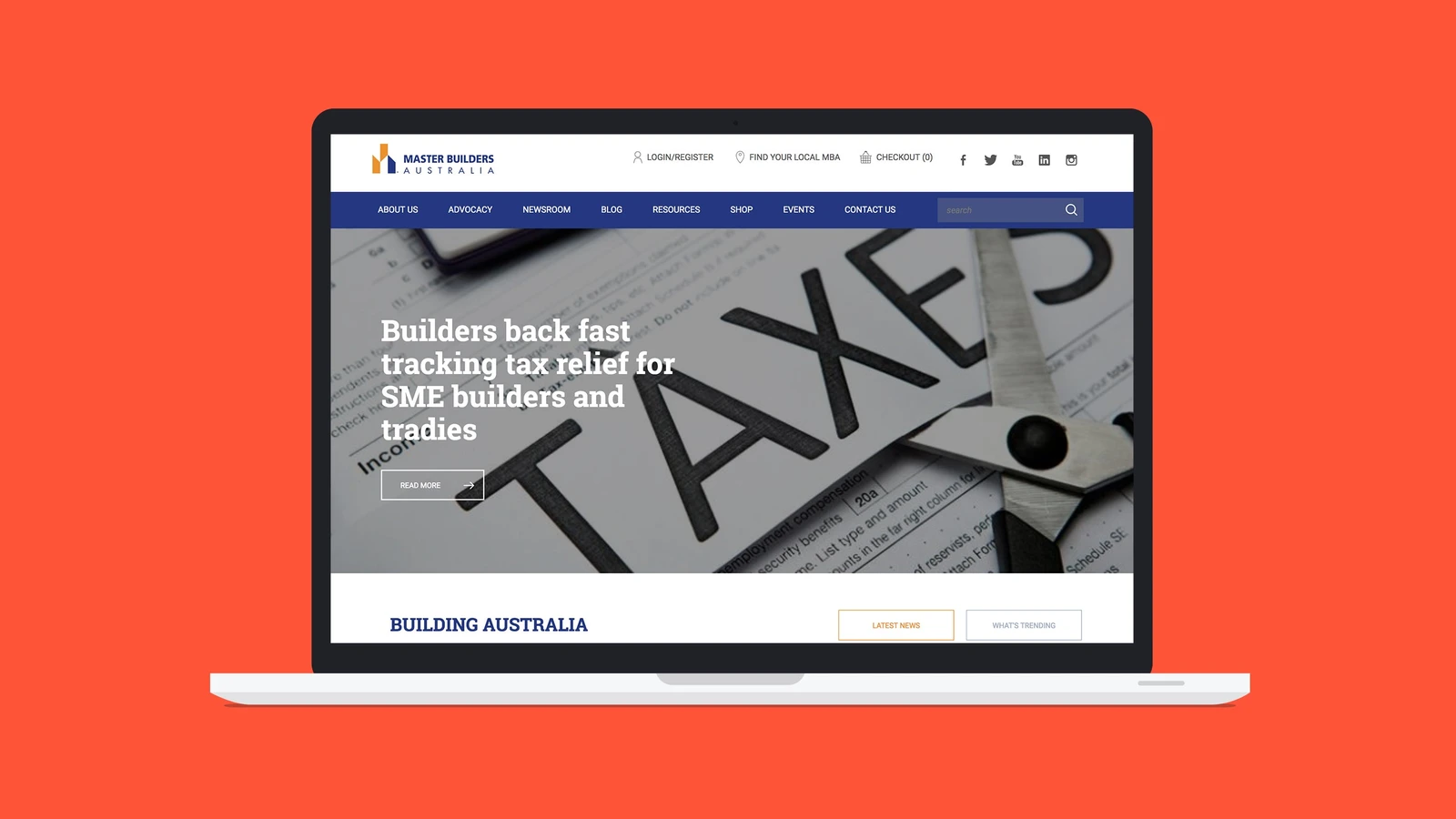 Master Builders Australia · 设计展示