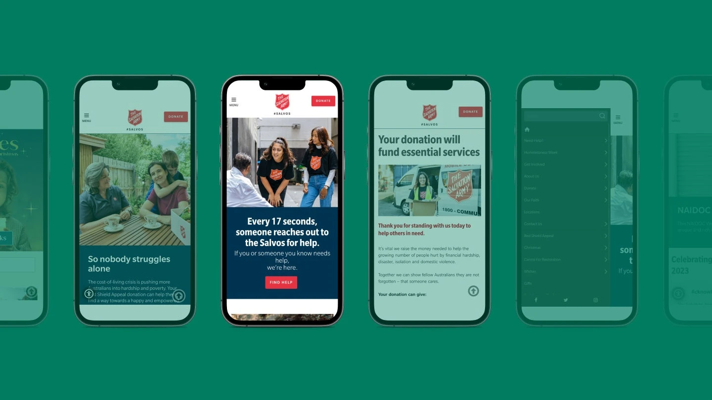 The Salvation Army Discovery Project · 设计展示