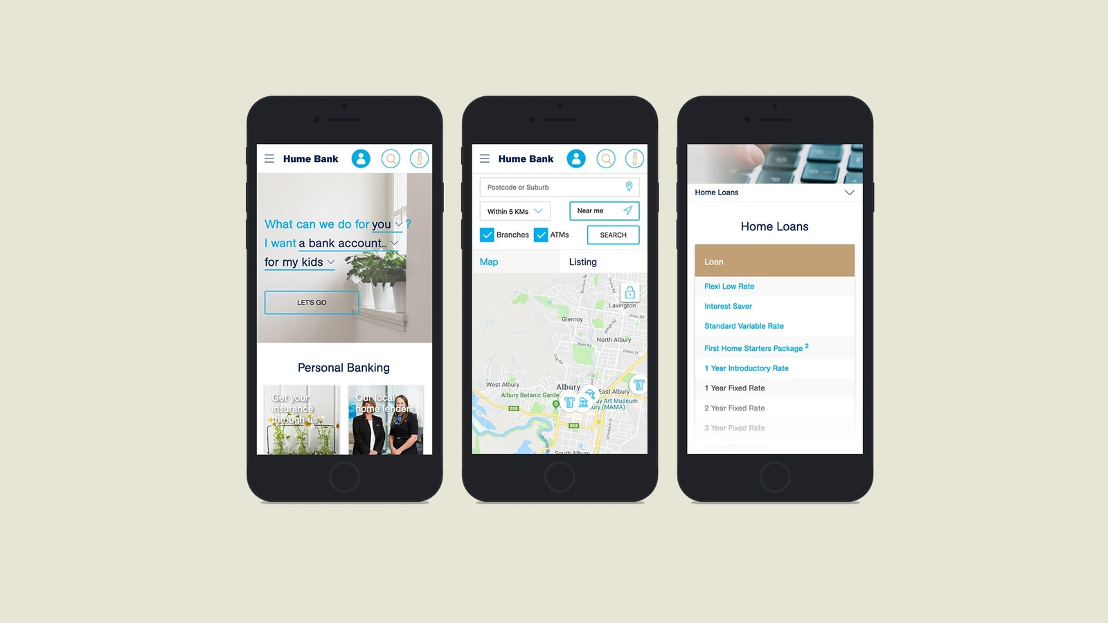 Hume Bank · 设计展示