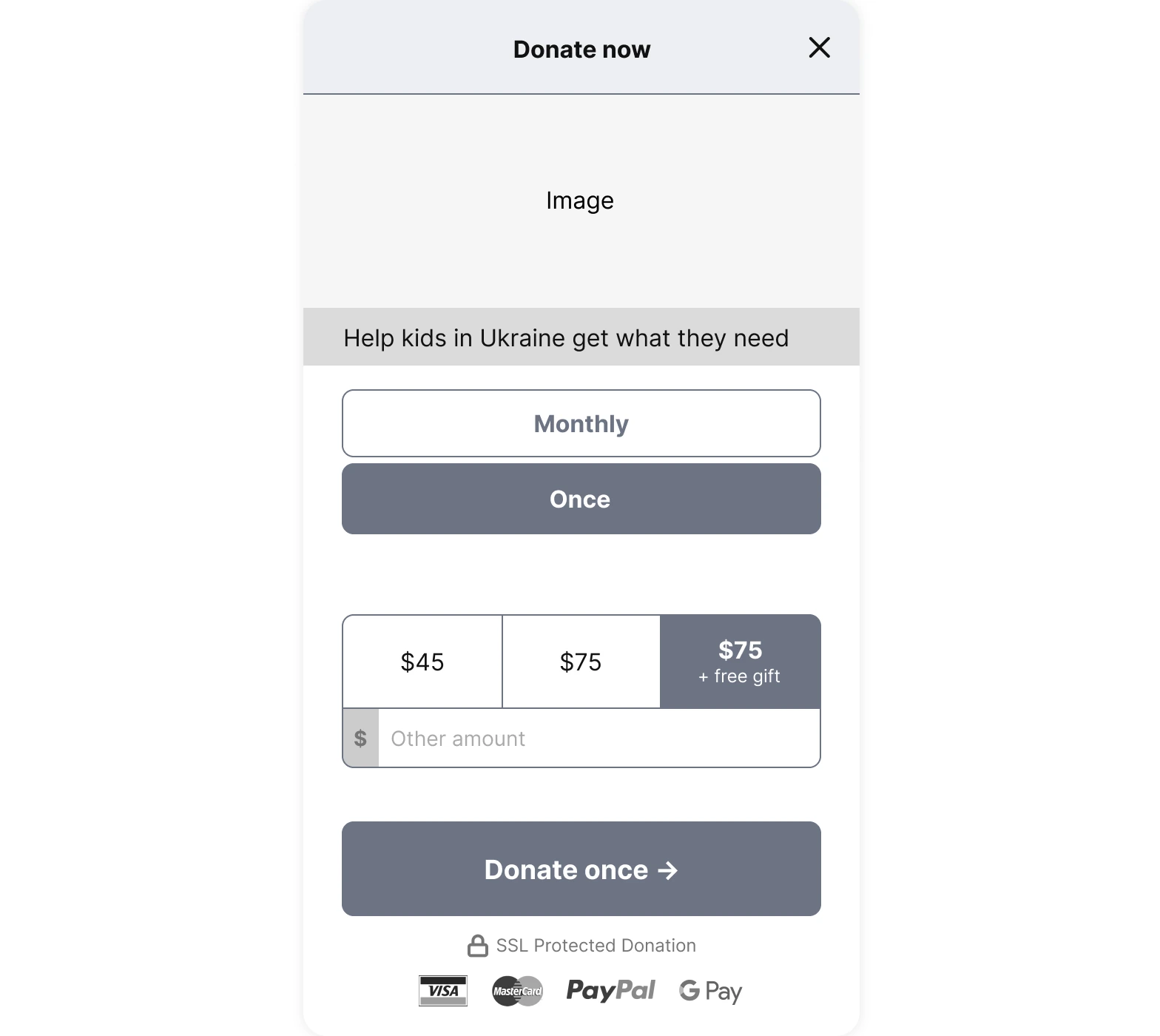 Behavioural design – An NFP case study