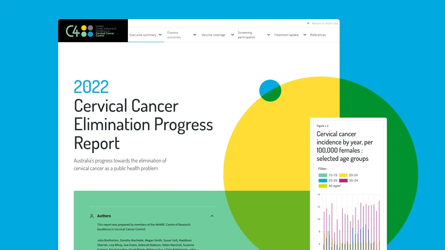 Australian Centre for the Prevention of Cervical Cancer · 设计展示