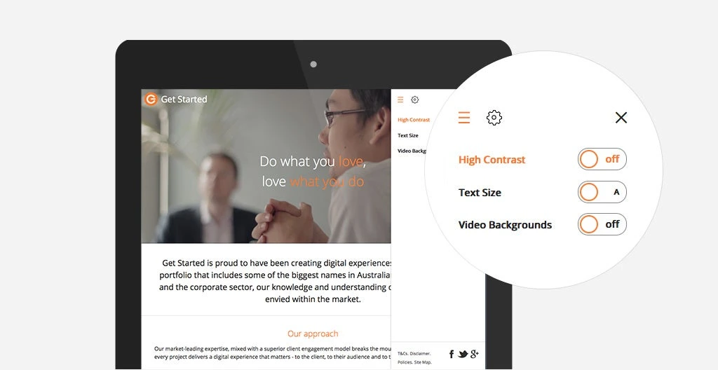 Accessibility Best Practice in Responsive Design