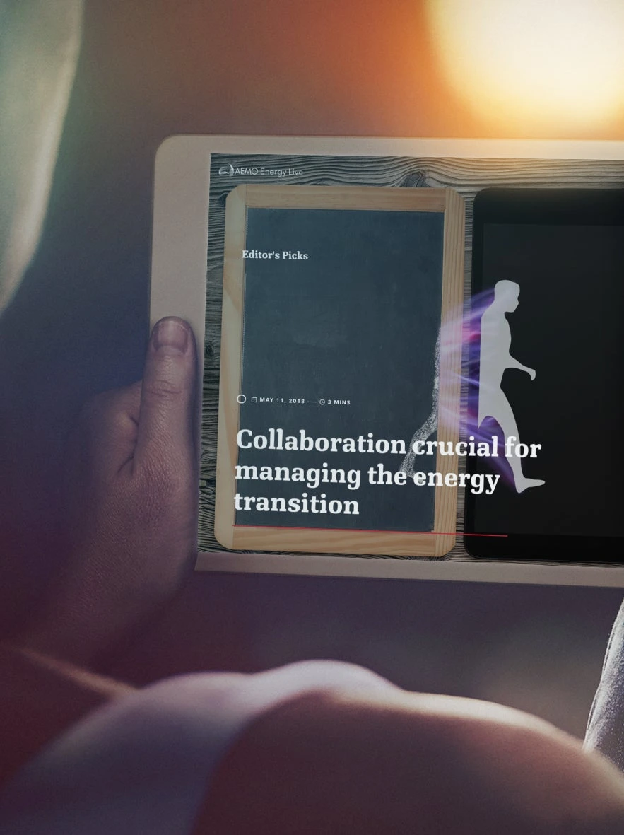 AEMO Energy Live · 设计展示