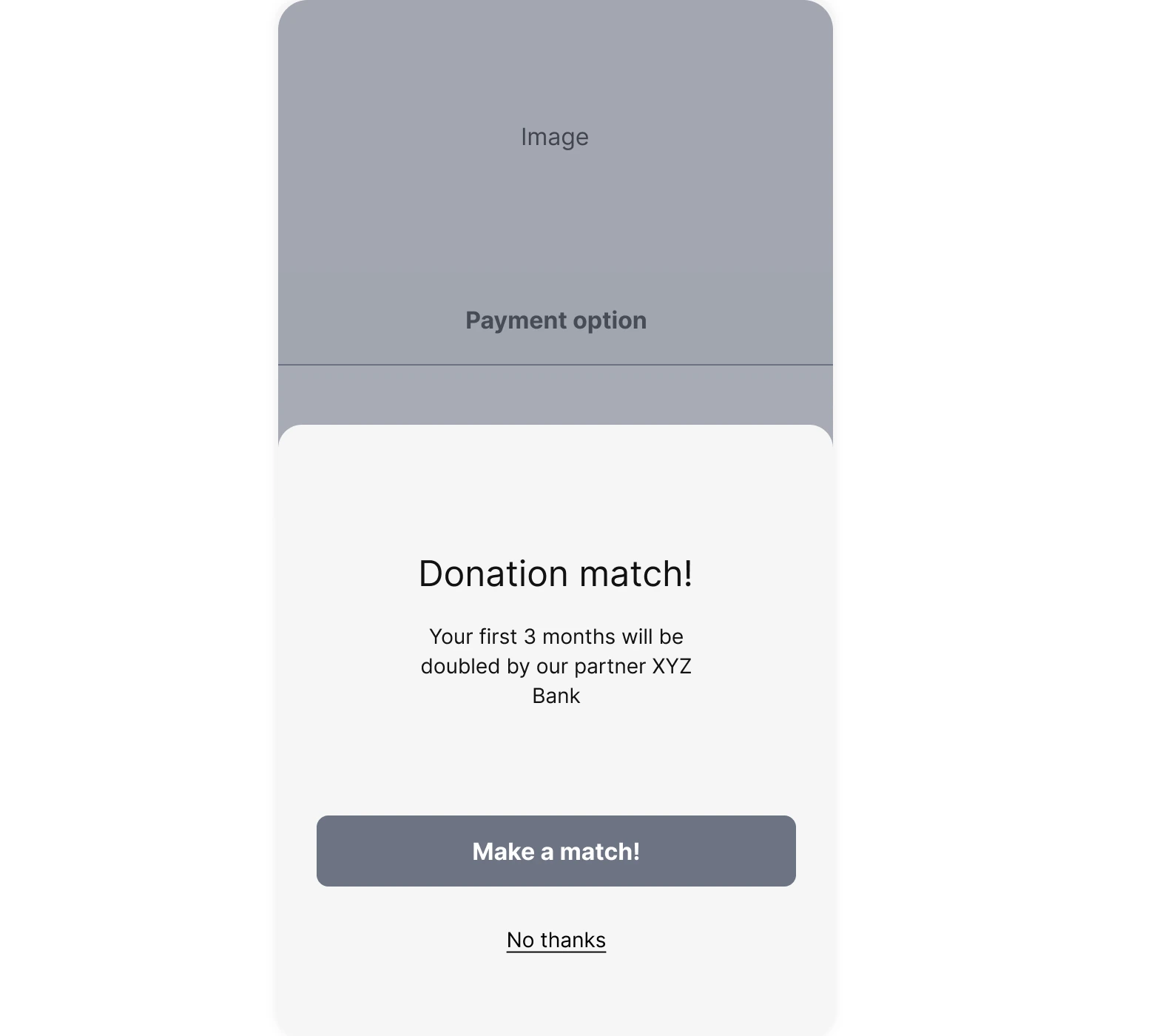 Behavioural design – An NFP case study