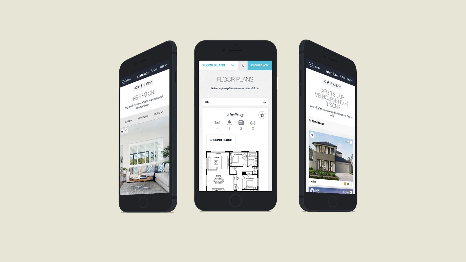Metricon Homes · 设计展示
