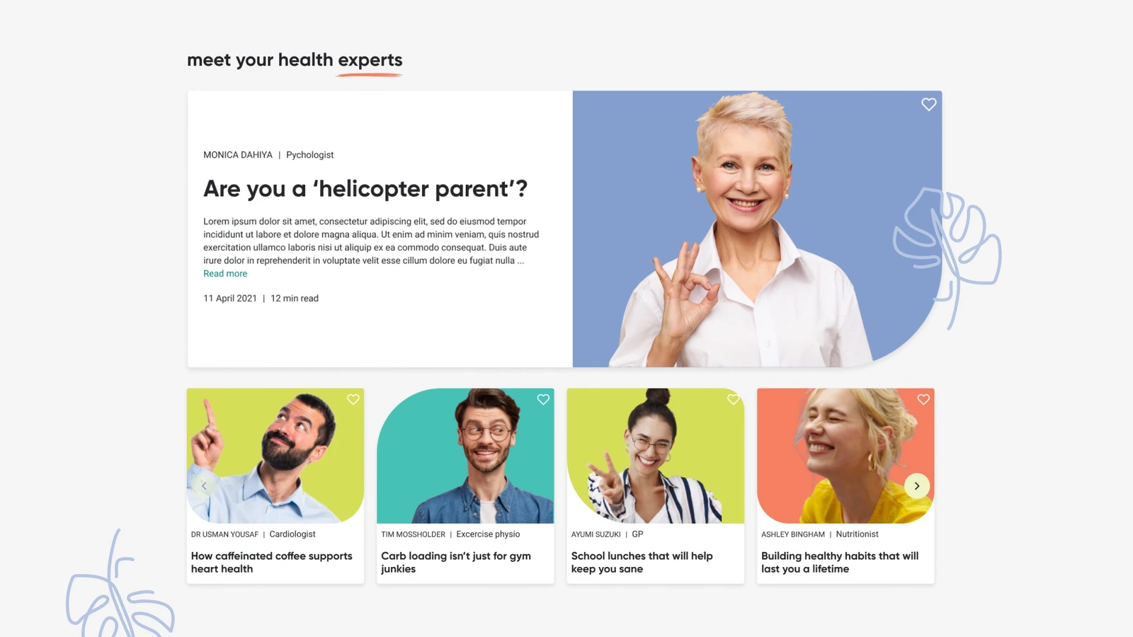 Healthylife · 设计展示
