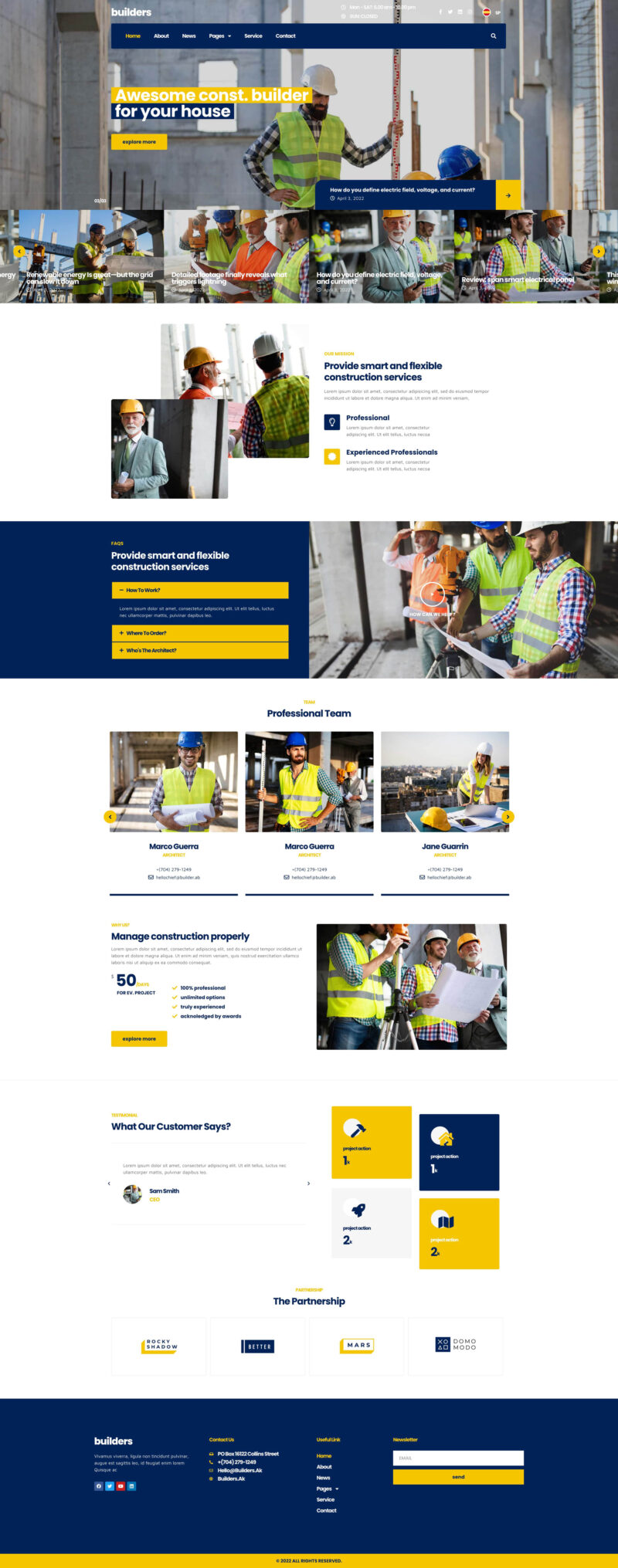 Builder — 首页