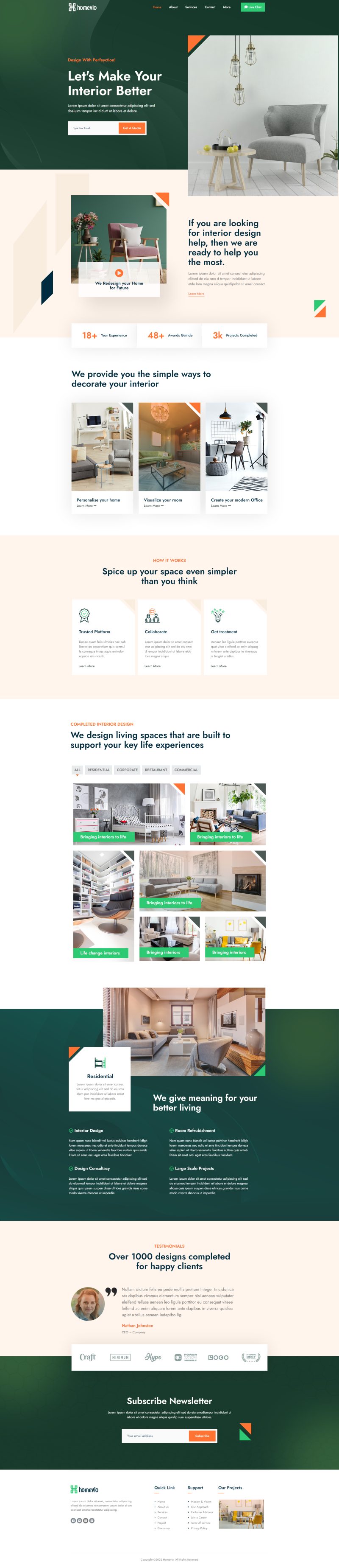Homevio — 首页