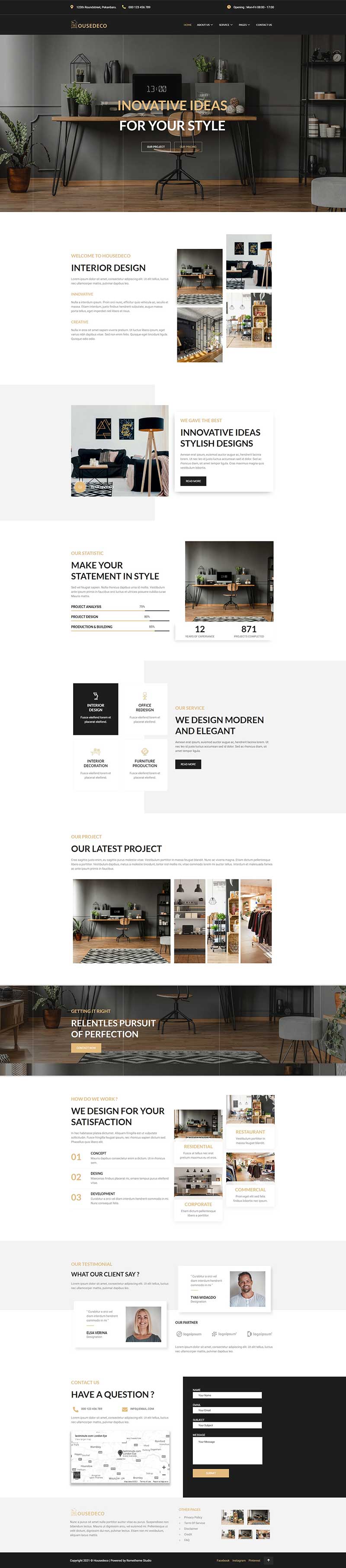 Housedeco — 首页