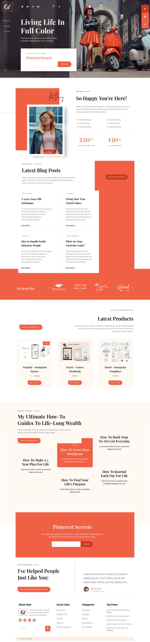 BlogHer — 首页