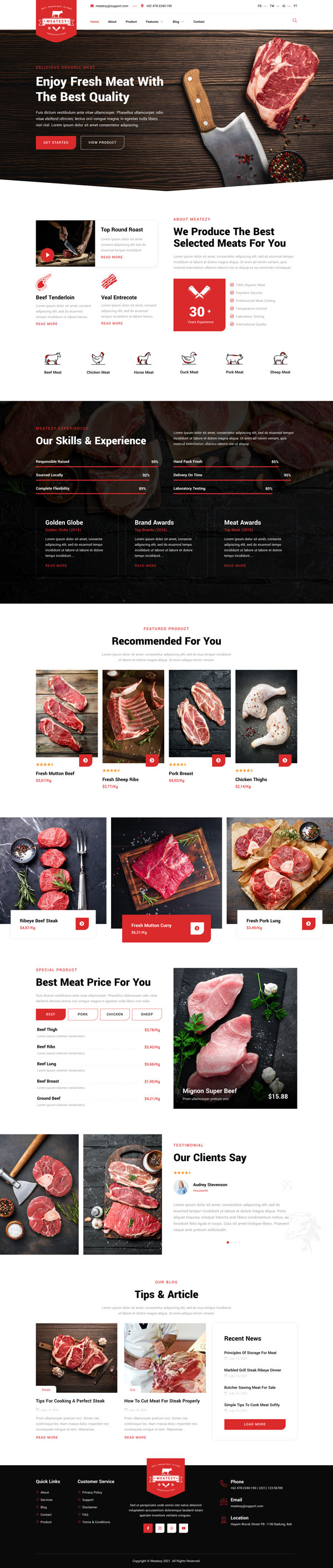 Meatezy — 首页
