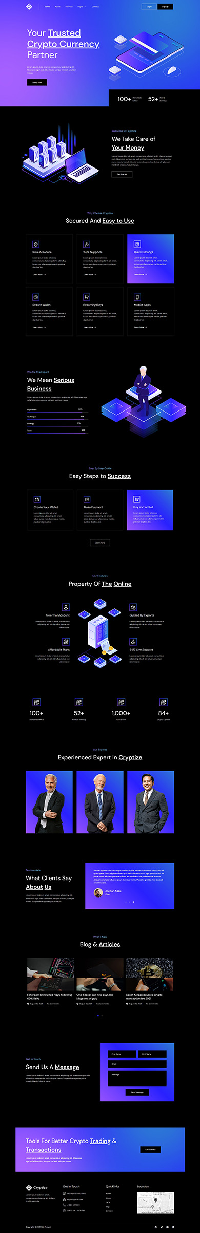 Cryptize — Home