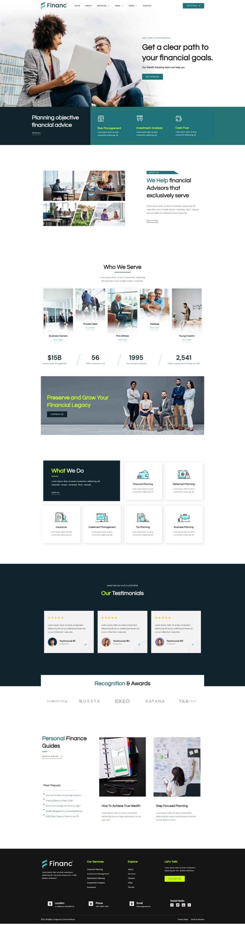 Financ — Home