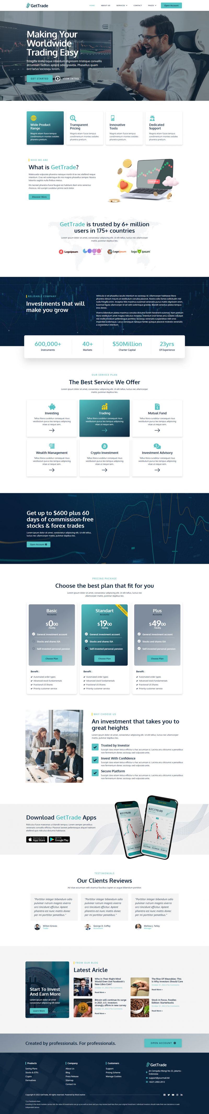 GetTrade — Home