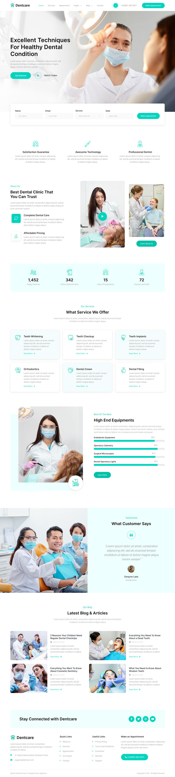 Dentcare — 首页