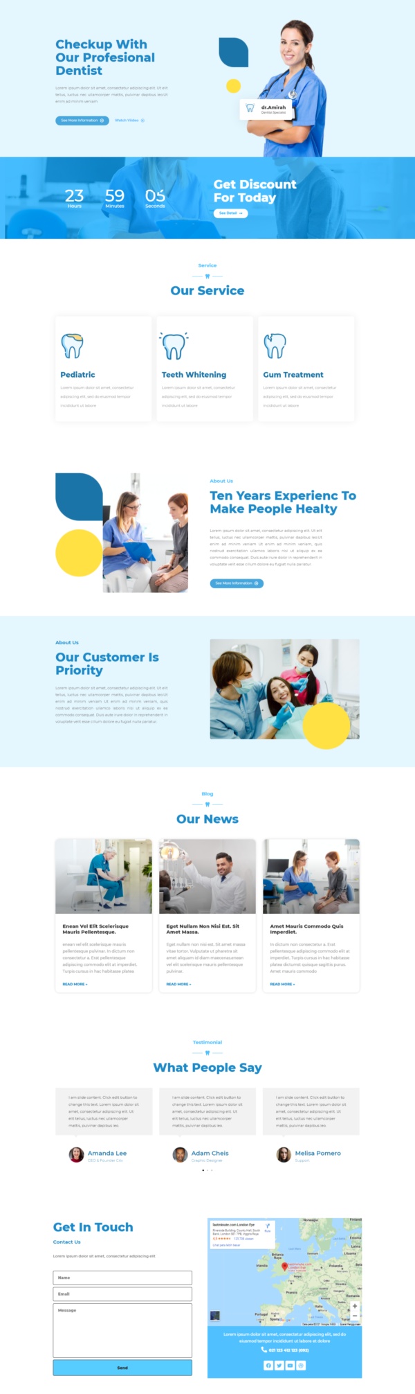 Dentest medical — 首页