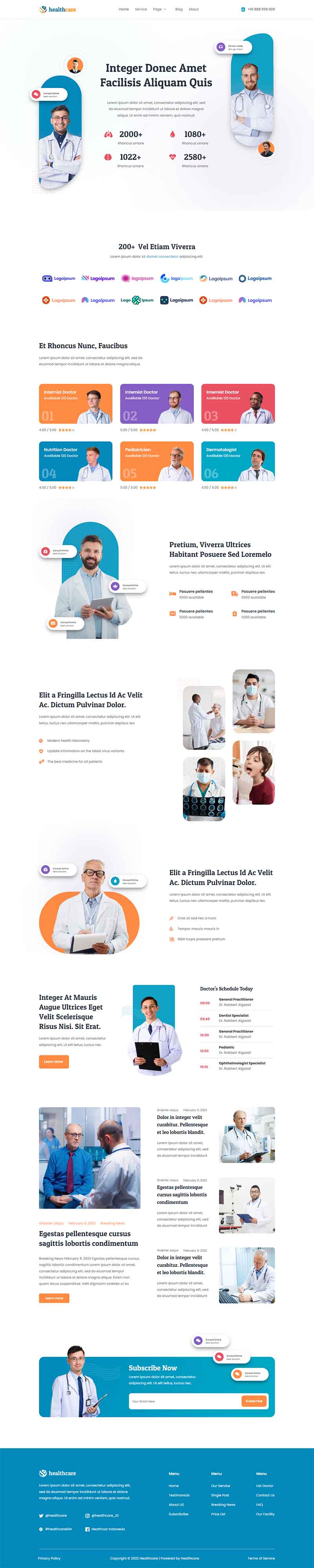 Healthcare — 首页