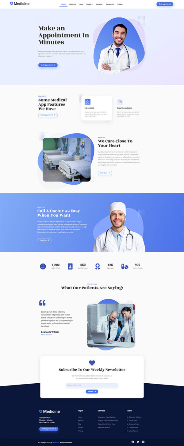Medicine — 首页