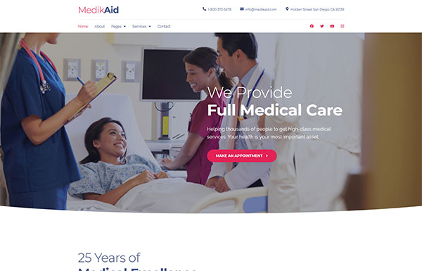 MedikAid — 首页