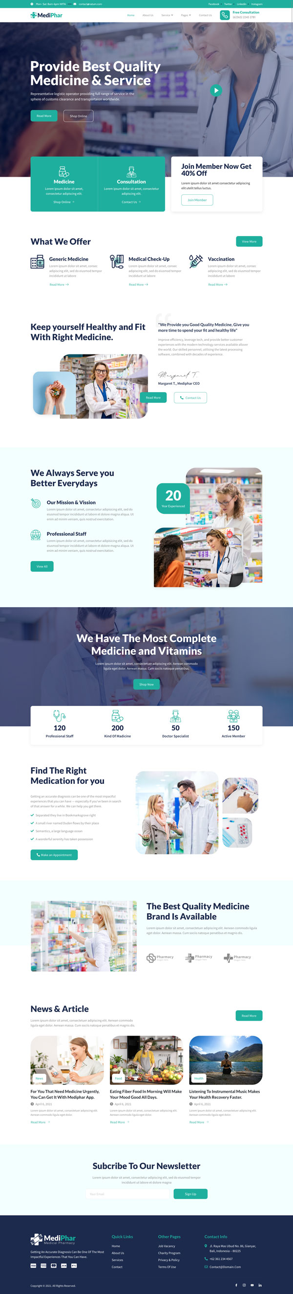 Mediphar — 首页
