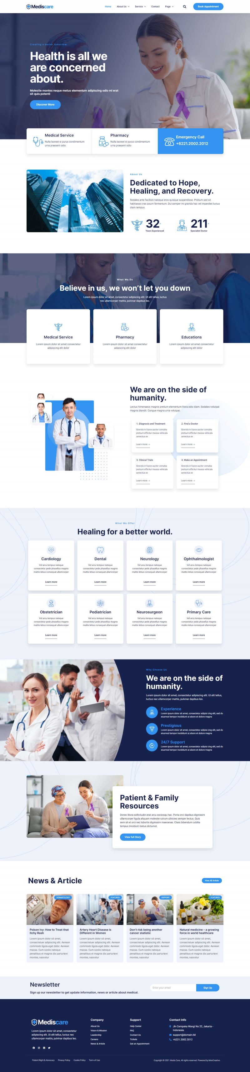 MedisCare — Home