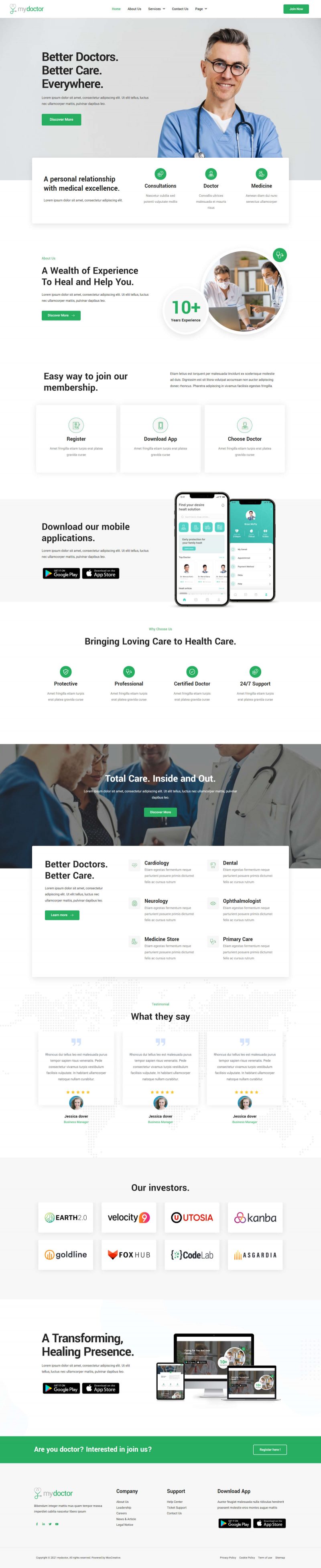 Mydoctor — Home