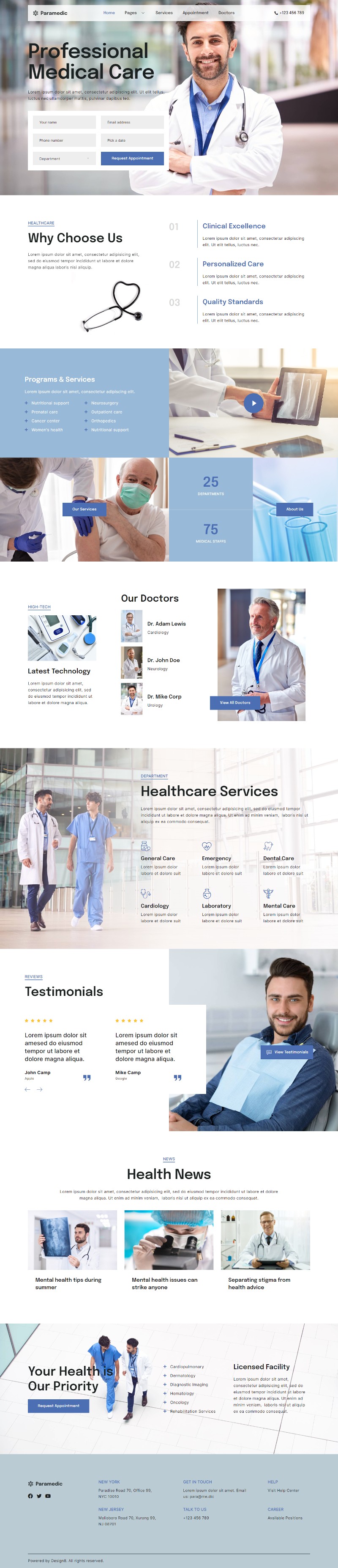 Paramedic Medical Kit — Home