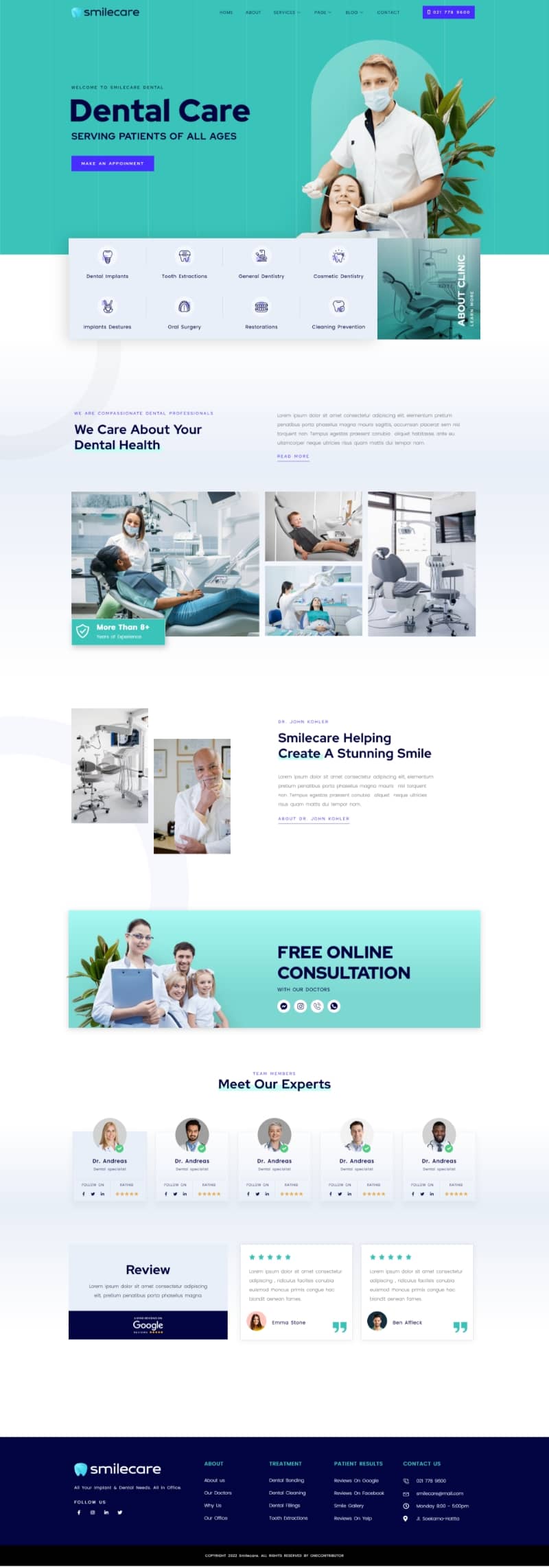 Smilecare — 首页