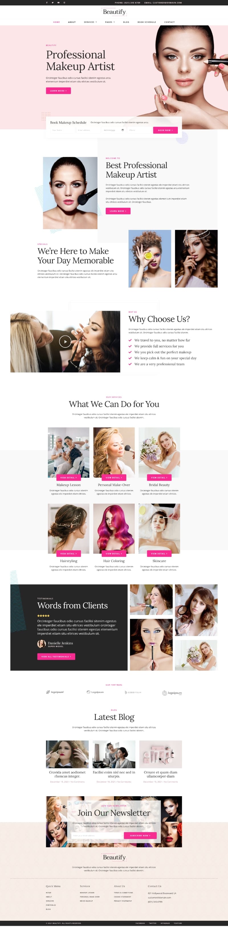 Beautify — 首页