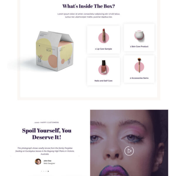 Subscription Box For Women — Home
