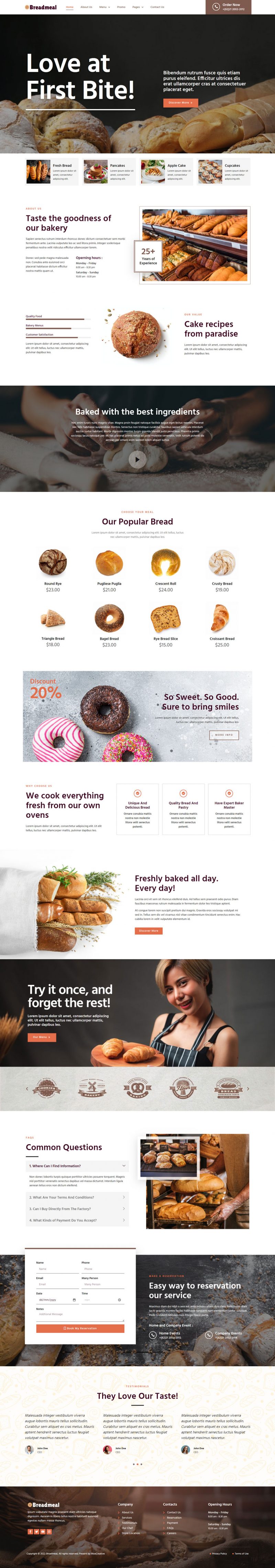 Breadmeal — 首页