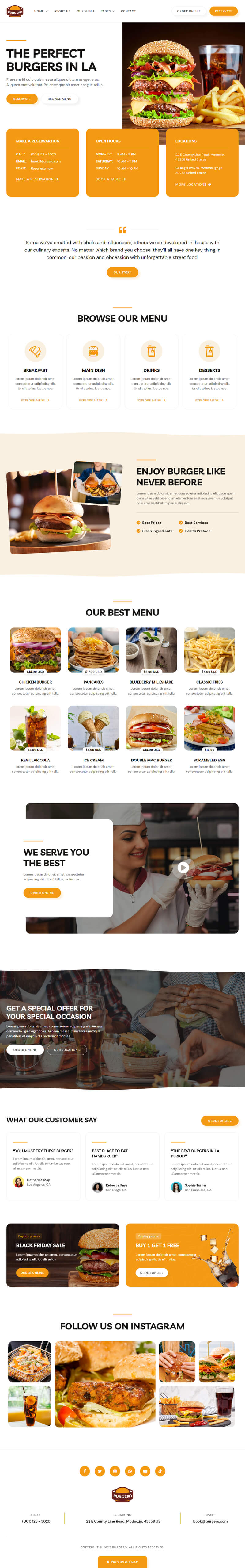Burgero — 首页