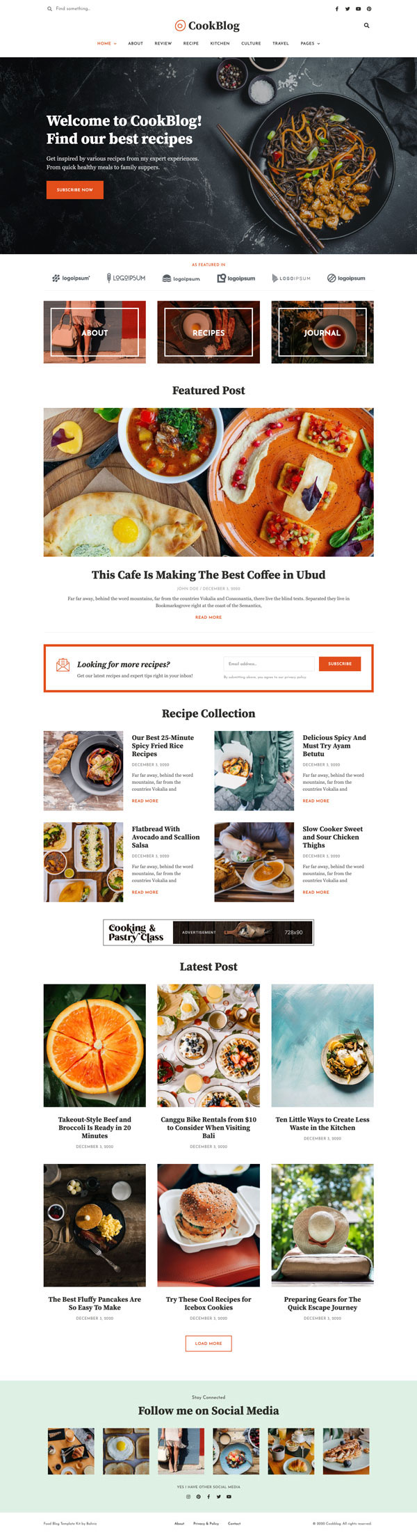 CookBlog — 首页