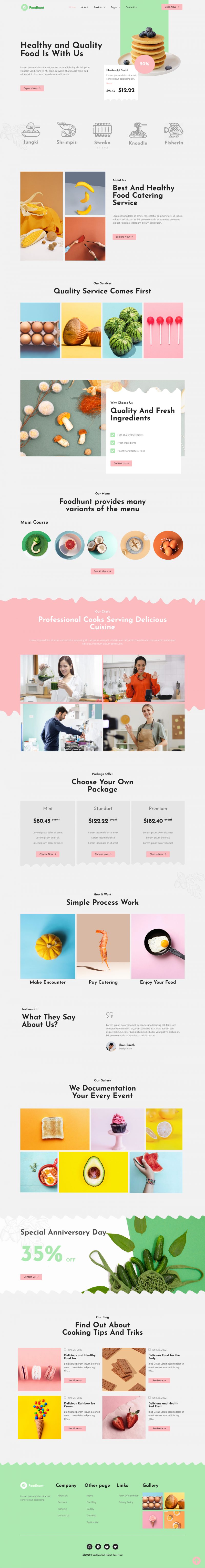 Foodhunt — 首页