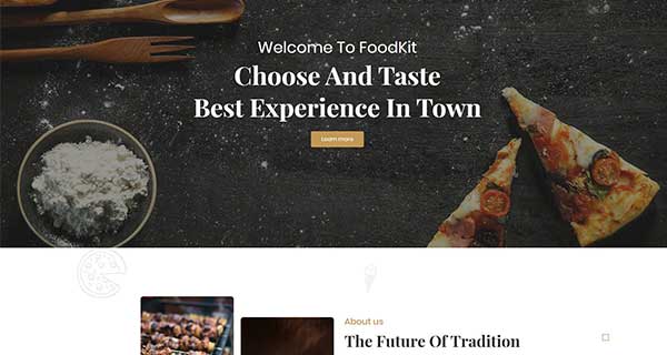FoodKit — 首页