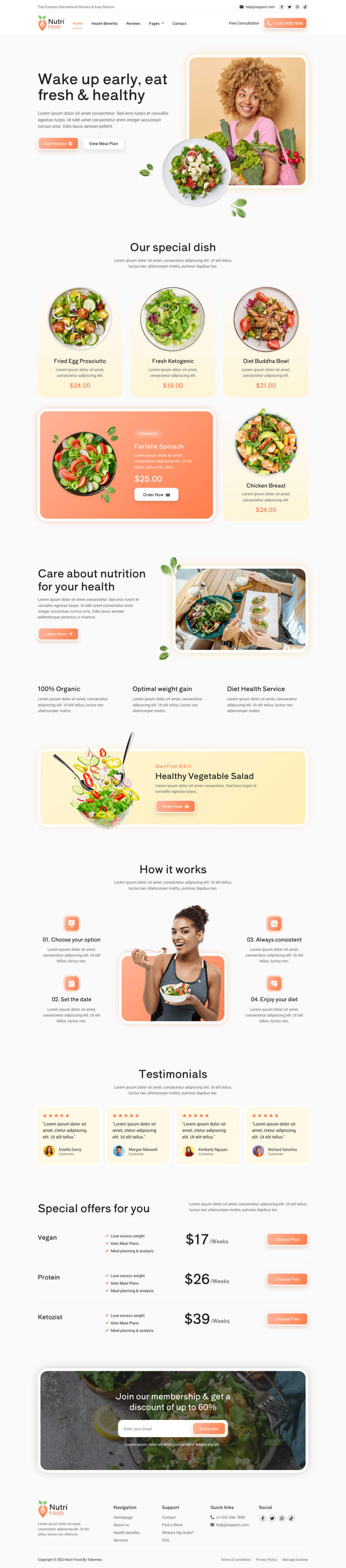 Nutri Food — 首页