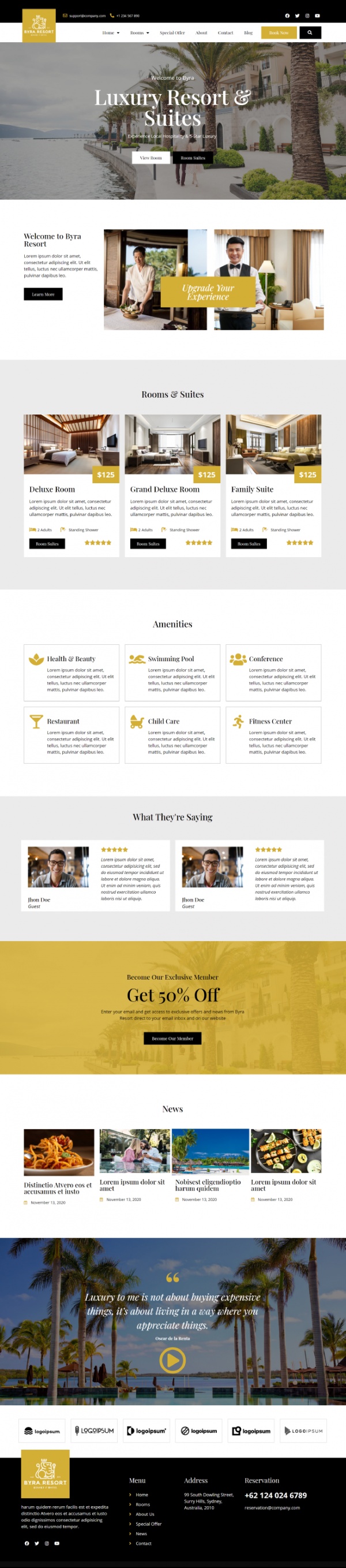 Byra | Hotel & Resort — 首页