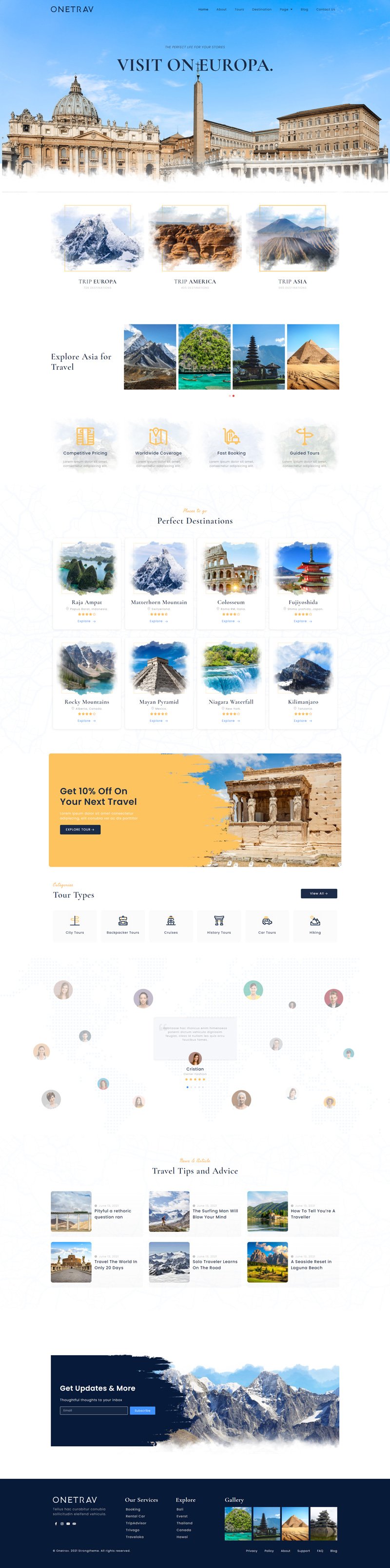 Onetrav — 首页