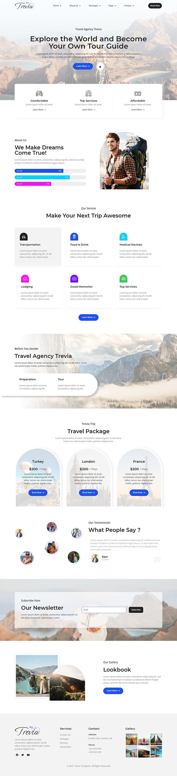 Trevia — Home