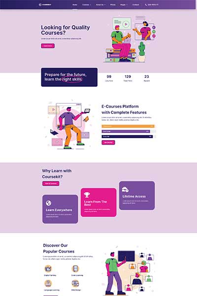 Coursekit — Home