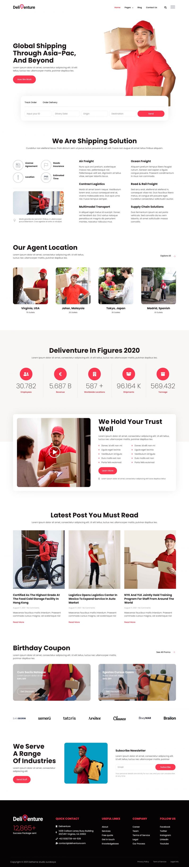 Deliventure — Home