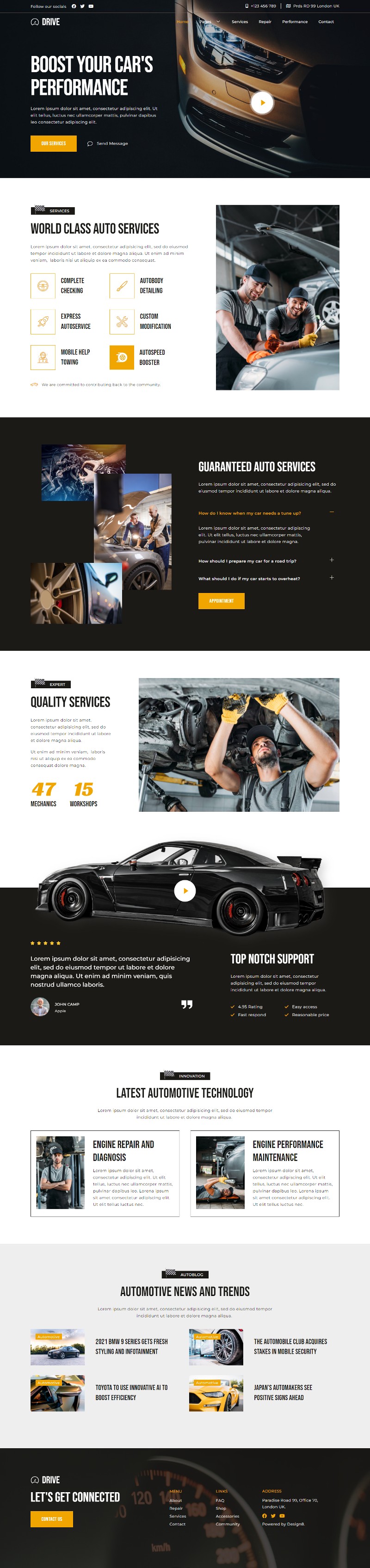 Drive Automotive — Home