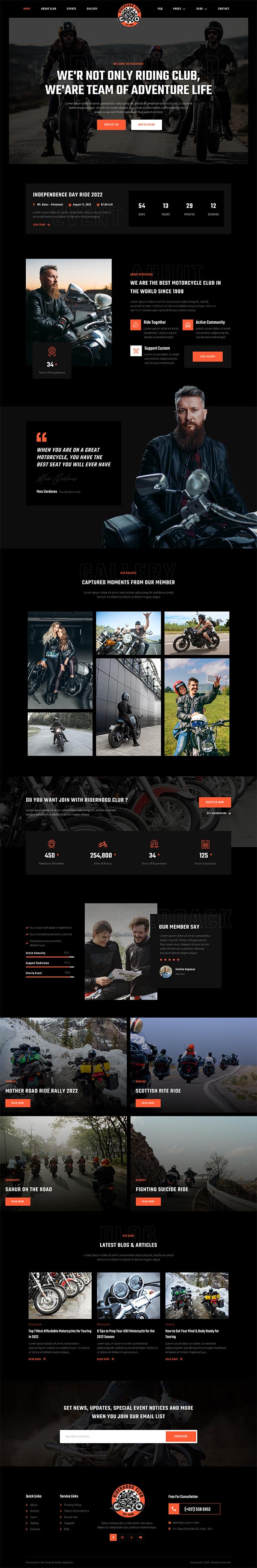 Riderhood — Home