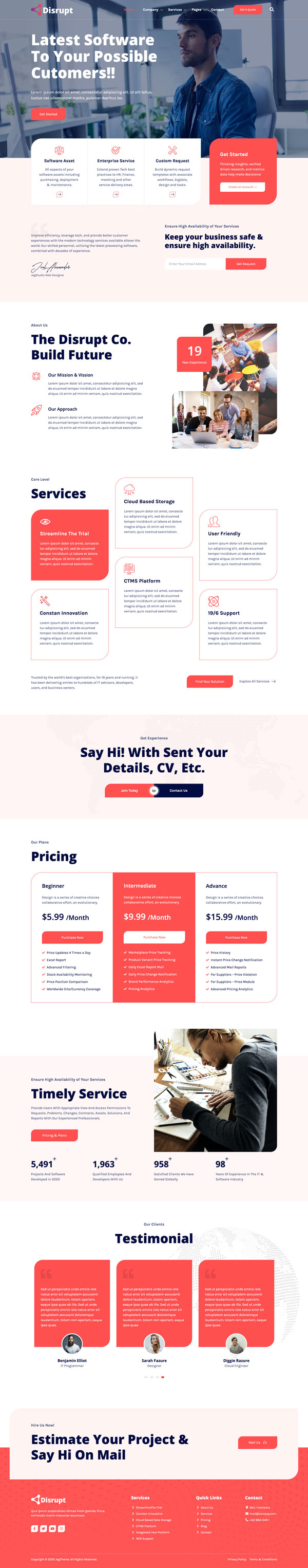 Disrupt — Home