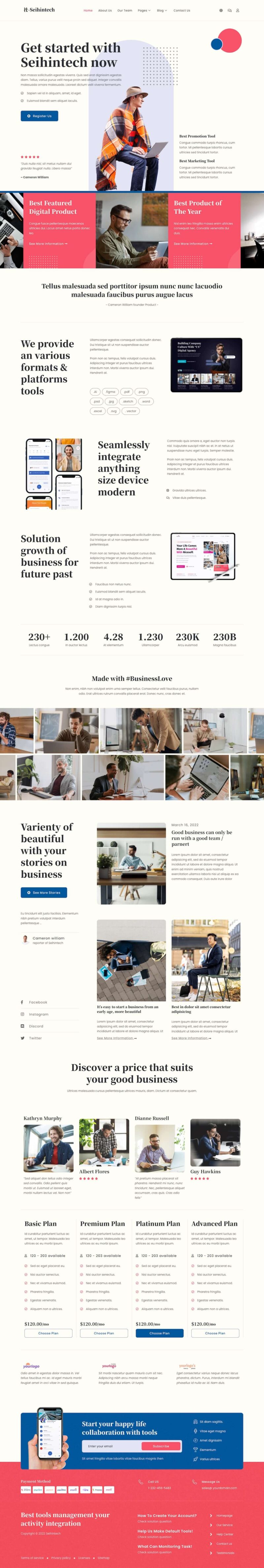 Seihintech — Home