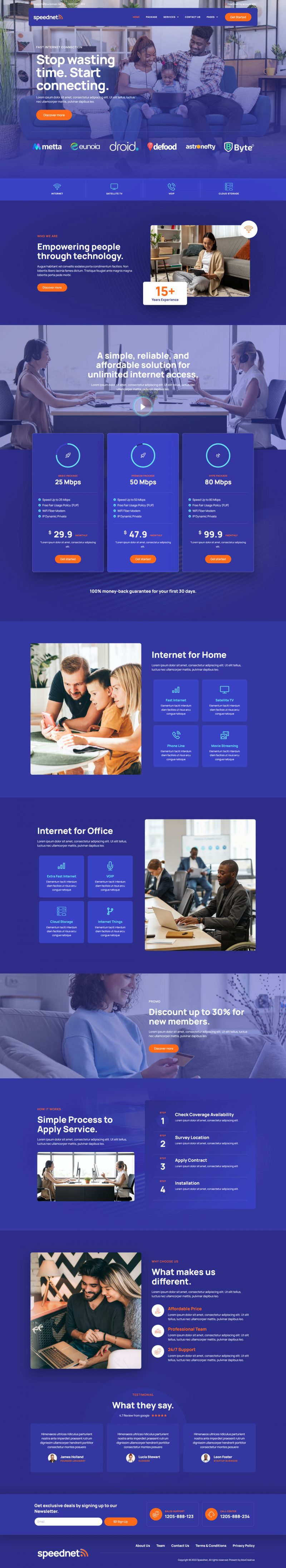 Speednet — Home