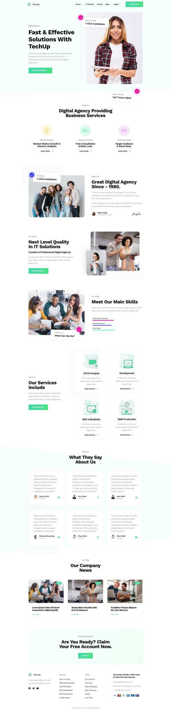 TechUp — Home