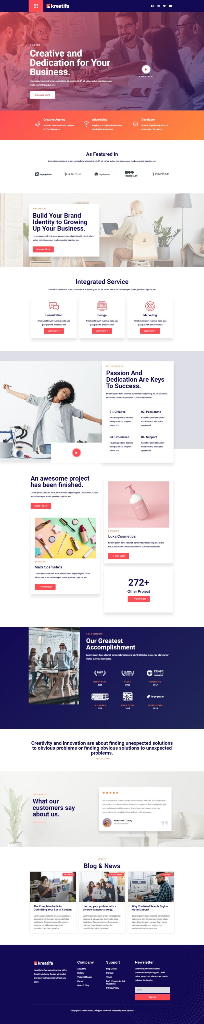 Kreatifa — Home
